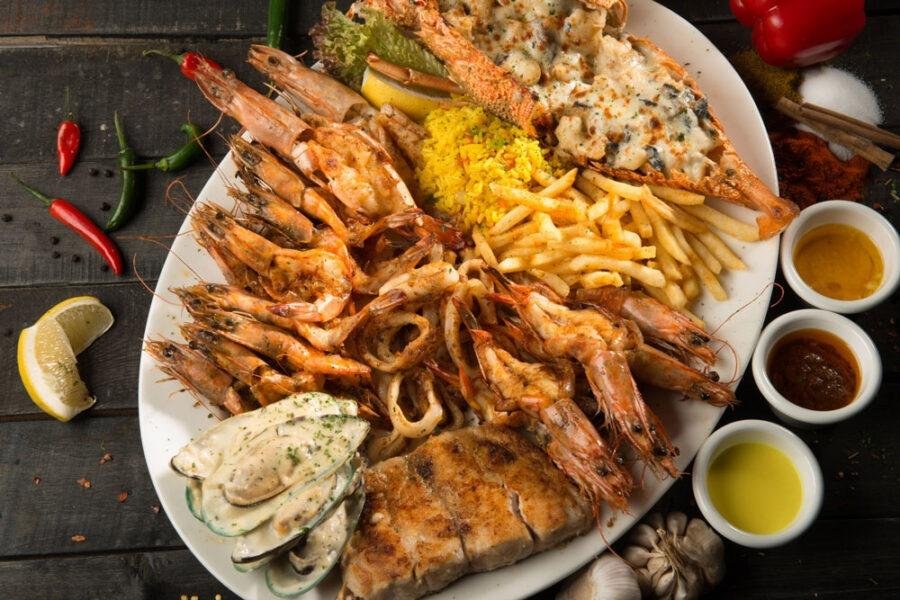 Jimmy's Mixed Seafood Platter